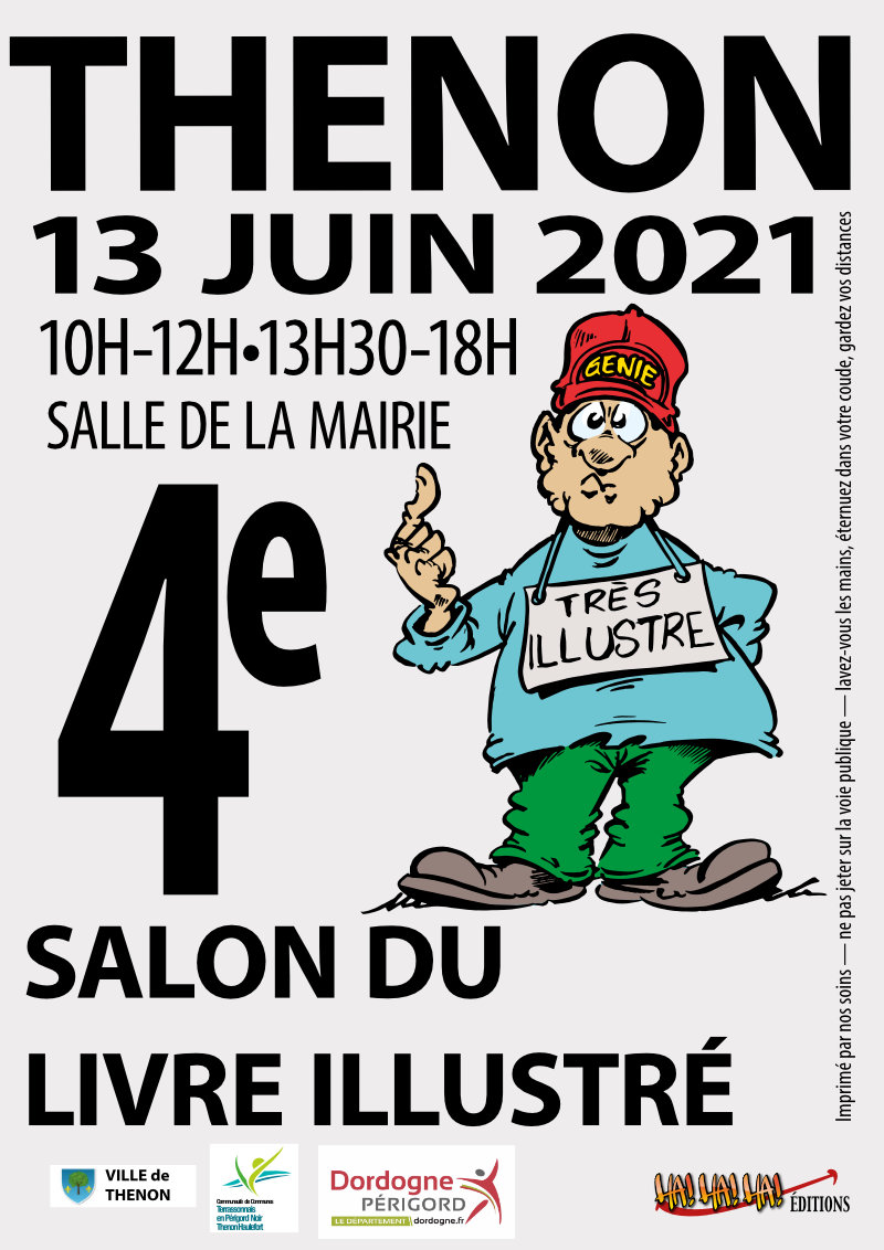 affiche du salon du livre illustré 2021